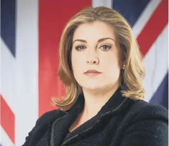  ?? ?? Penny Mordaunt MP has faith in the Queen’s speech