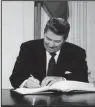  ??  ?? FACT: In 1988, President Reagan signed an FHA bill that put HECM loans into law.