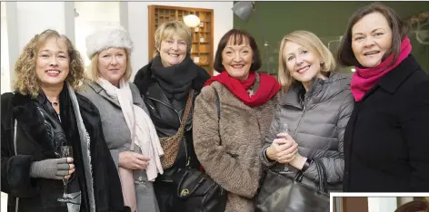  ??  ?? Claire Hawker, Anne Grace, Anne Storan, Josianne Buckley, Bernie Delaney and Jackie Ingram.