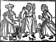  ?? ?? Witch hunt An engraving of three witches. Malcolm Gaskill’s book explores the tragedy of witch trials