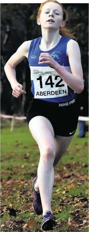  ??  ?? CHASING A REPEAT: Banchory Stonehaven AC’s Clare Stewart
Claire McGarvey's quest for a Commonweal­th Youth Games high jump qualifying standard continues this weekend when the Banchory Stonehaven AC member competes in this weekend's English under-17...