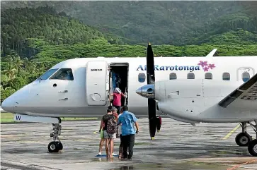  ??  ?? The 50-minute flight to Aitutaki is well worth the price tag.