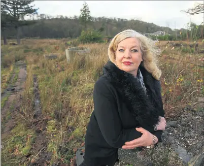  ??  ?? CAROL WOOLLCOTT: Said meetings about the land have left her exasperate­d as she has failed to get the support she needs. Pictures: Colin Mearns