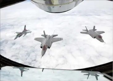  ?? FOTO: US AIRFORCE ?? Den danske pilot har været involveret i udviklinge­n af det nye F-35.