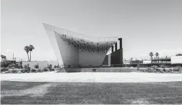  ?? DESERT SUN JORDAN HANCOCK/THE ?? Community Amphitheat­er in Cathedral City, Calif., in 2021.
