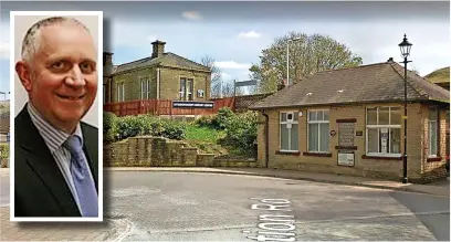  ?? Google streetview ?? ●● Local councillor and Conservsat­ive leader Ashley Dearnley (inset) has criticised plans for the area around Littleboro­ugh Railway Station