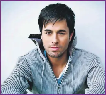  ??  ?? Después de Lisboa Enrique Iglesias ofrecerá conciertos en Moscú y Copenhague