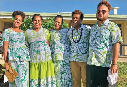  ?? ?? Nurses of Nabouwalu Hospital during the celebratio­n in Bua on June 17, 2023.