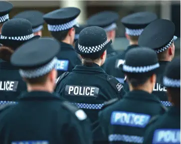  ??  ?? Overstretc­hed: Police Scotland officers told of exhaustion, depression and burnout