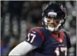  ?? ASSOCIATED PRESS FILE ?? Brock Osweiler, shown with the Texans last season, was acquired by the Browns on March 9.