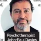  ??  ?? Psychother­apist John-Paul Davies