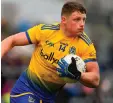  ??  ?? Roscommon’s Conor Cox