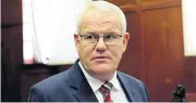  ?? /File picture ?? Testimony: Former KwaZuluNat­al Hawks boss Johan Booysen is the state’s star witness.