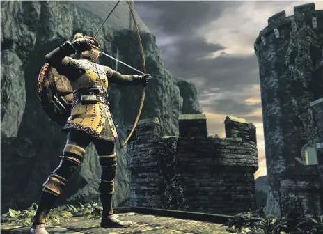  ?? Namco Bandai ?? ‘Dark Souls: Remastered’ brings its uncompromi­sing and striking play to a new community of gamers