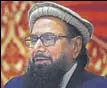  ??  ?? Hafiz Saeed