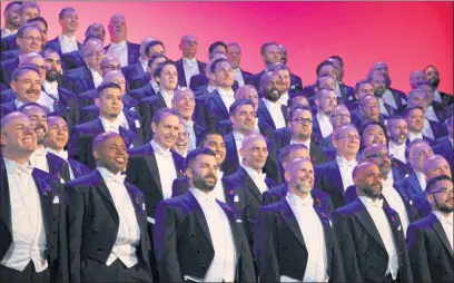  ?? SAN FRANCISCO GAY MEN’S CHORUS ?? The San Francisco Gay Men’s Chorus will perform a virtual concert titled “Wired” as part of San Francisco Pride.