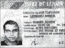  ??  ?? DOCUMENTO. El documento de Bouhlel, el camionero asesino.