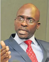  ??  ?? Malusi Gigaba