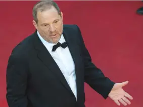  ??  ?? Sotto accusa Harvey Weinstein, 65 anni, newyorkese: tra i film che ha prodotto c’è Pulp Fiction