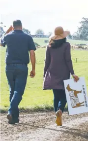 ??  ?? Steve Ronalds and Sallie Jones have taken on the challenge to launch a Gippsland milk brand as a choice for farmers and consumers.