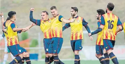  ?? FOTO: FCF ?? Catalunya amateur jugarà la fase intermèdia de la Copa Regions UEFA Després de sumar 4 punts en la primera fase