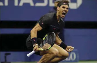  ??  ?? Nadal is gunning for a 16th Grand Slam title