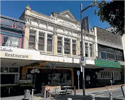  ??  ?? Alexandra Buildings, Victoria Street, Hamilton.