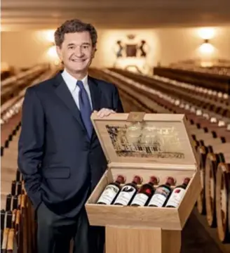  ??  ?? Philippe Serys de Rothschild believes blending and provenance are the true hallmarks of the best wines.