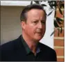  ??  ?? Former British Prime Minister David Cameron. (AFP)