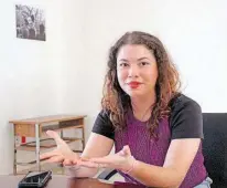  ?? CARMEN JIMÉNEZ SILVIA RANGEL ?? Asegura que falta mucho talento femenino por mostrar