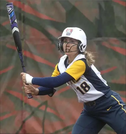  ?? Pittsburgh Post-Gazette ?? Danielle Bednar was one of the leading hitters for the Mars softball team this season.