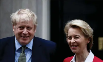  ?? Photograph: Henry Nicholls/Reuters ?? Boris Johnson, the UK prime minister, and the European commission president, Ursula von der Leyen in London in January.