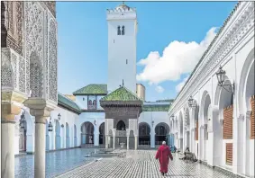  ??  ?? The University of Karueein in Fez, Morocco dates back to the year 859AD