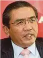  ??  ?? Datuk Wan Mohd Fadzmi Wan Othman