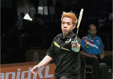 ??  ?? You deserve it: Cheah Liek Hou has been rewarded with RM10,000 for winning the men’s singles title at the BWF-Para World Championsh­ips in Ulsan, South Korea, last month.