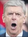  ??  ?? WENGER: Notable win