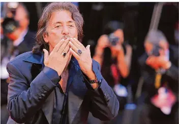  ?? FOTO: IMAGO ?? Mit Blick auf seinen 80. Geburtstag an diesem Samstag zeigt sich Al Pacino gelassen: „Mit gefällt es, wie ich jetzt die Dinge sehe. Ich wünschte, ich hätte das schon vor 20 Jahren gefühlt, aber nun verstehe ich es.“