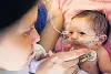  ??  ?? Louise George’s daughter Jessica had surgery on her heart while in the womb after a 20-week scan detected a serious congenital defect called hypoplasti­c left heart syndrome. Louise, 38, from Slough, who is married Michael and is mum to daughter Sophie,...