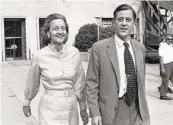  ?? AP FILE ?? Katharine Graham, Washington Post publisher, and Ben Bradlee, executive editor, in June 1971.