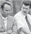  ?? HBO ?? Walton Goggins, left, and Danny McBride in Vice Principals.