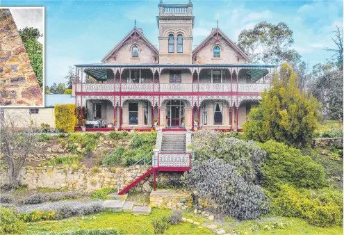  ?? ?? The sale of historic 1830s home Tynwald has set a new high bar for house pricing in New Norfolk.
Picture: Supplied