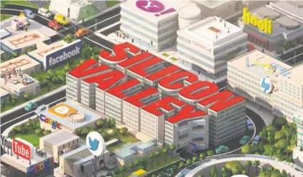  ?? © DR ?? Image extraite de la série télévisée Silicon Valley (HBO), une plongée dans l’Éden technologi­que américain.