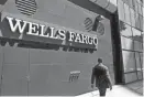  ?? ASSOCIATED PRESS ?? Wells Fargo has fired four senior managers in the aftermath of a sales scandal.