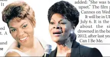  ??  ?? Soul singer Dee Dee, left, and sister Dionne, 77