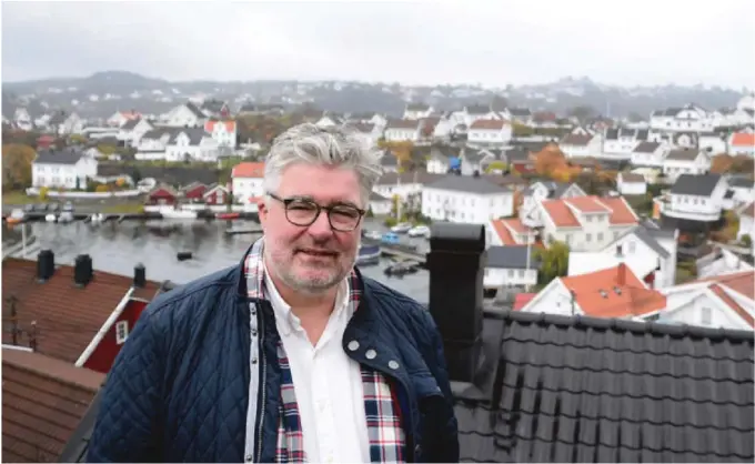  ??  ?? – MENNESKER ER IKKE ADRESSER: Geir Fredrik Sissener føler seg tillagt feil meninger i debatten rundt hvor folk som tjener mest bor.