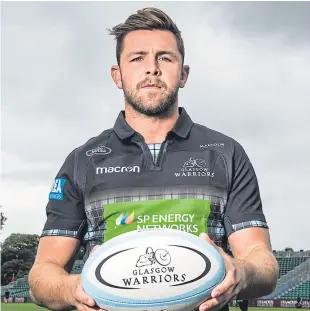  ??  ?? Glasgow’s Ryan Wilson is expected to feature against Northampto­n.