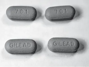  ?? WIKIPEDIA ?? Truvada is the brand name for the AIDS preventive treatment known as PrEP.