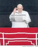  ?? FABIO FRUSTACI / EFE ?? El papa Francisco.