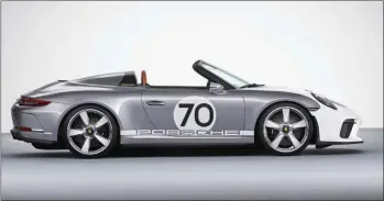  ??  ?? Porsche 911 Speedster Concept