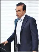  ??  ?? Carlos Ghosn est soupçonné de malversati­ons par la justice nippone.